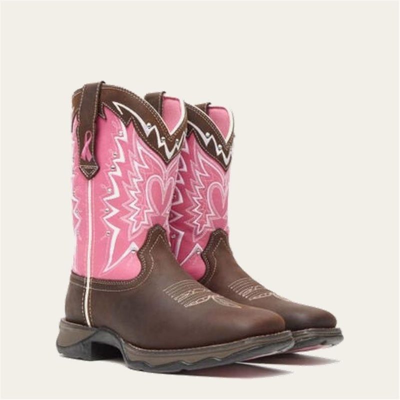 DURANGO BOOTS D-240 STCKMN W/PINKT - Image 5