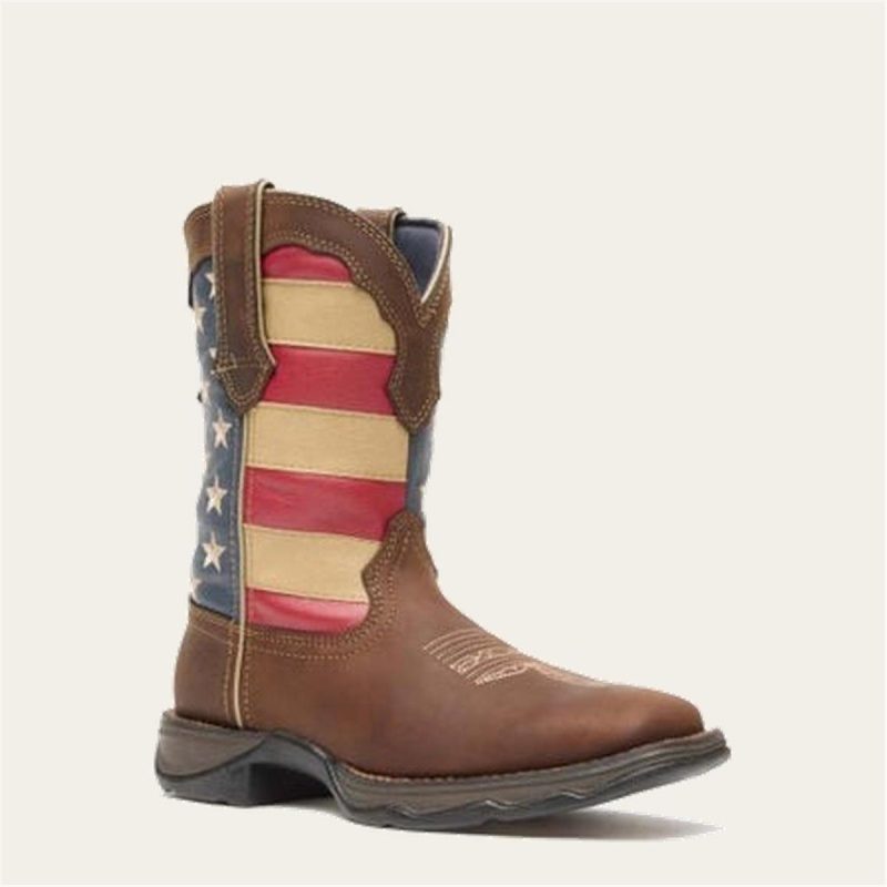 DURANGO BOOTS D-252 WMN BRN 10 WESTERN
