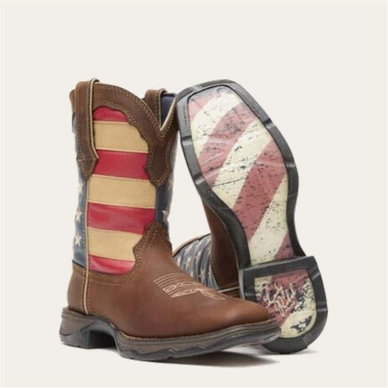 DURANGO BOOTS D-252 WMN BRN 10 WESTERN - Image 6