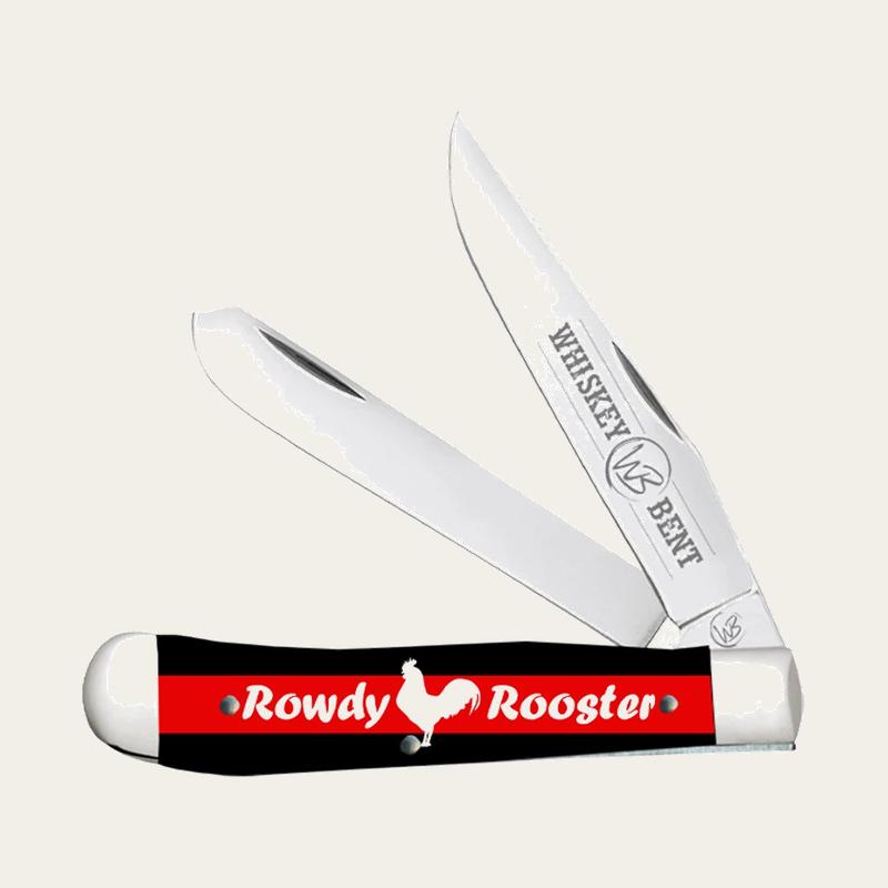WHISKEY BENT KNIVES ROWDY ROOSTER TRAPPER