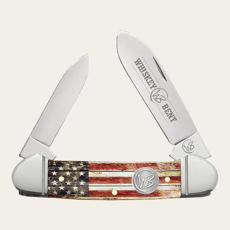 WHISKEY BENT KNIVES PATRIOT CANOE