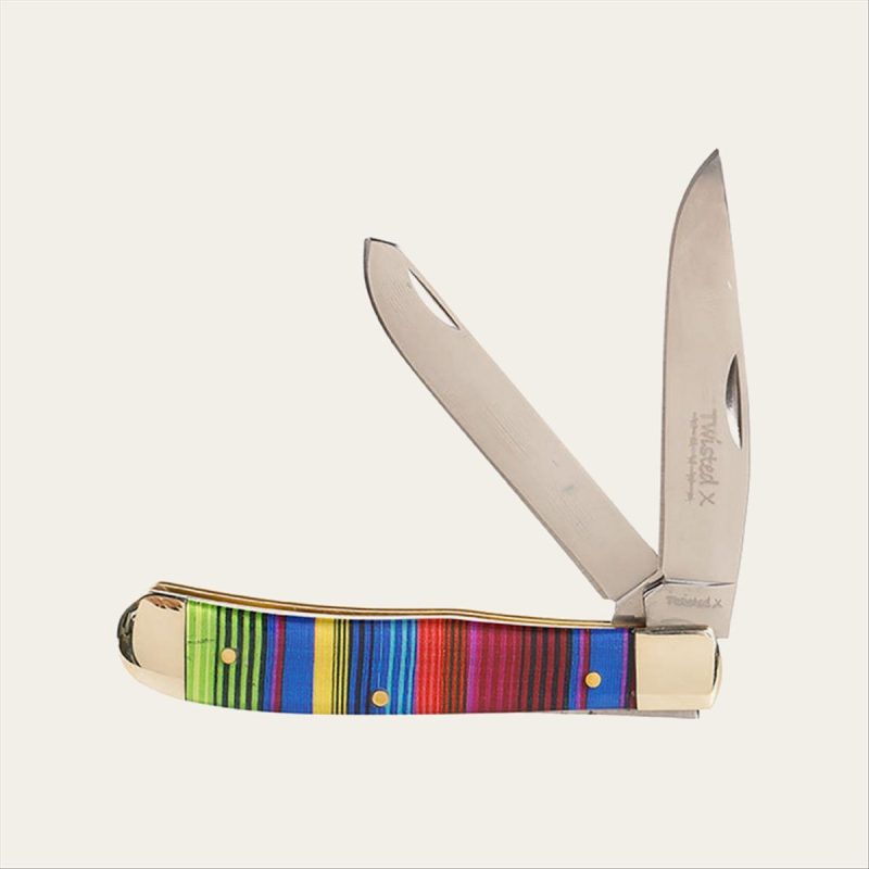 WESTERN FASHION ACCESSORIES TX STRIPES KNIFE