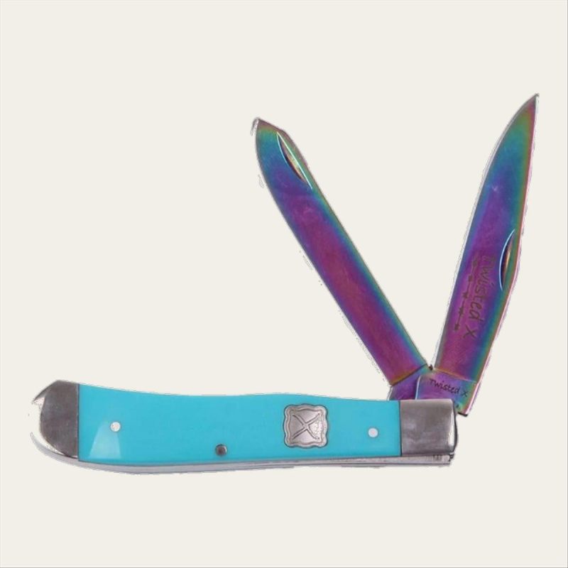 WESTERN FASHION ACCESSORIES TX TEAL RNBW BLD