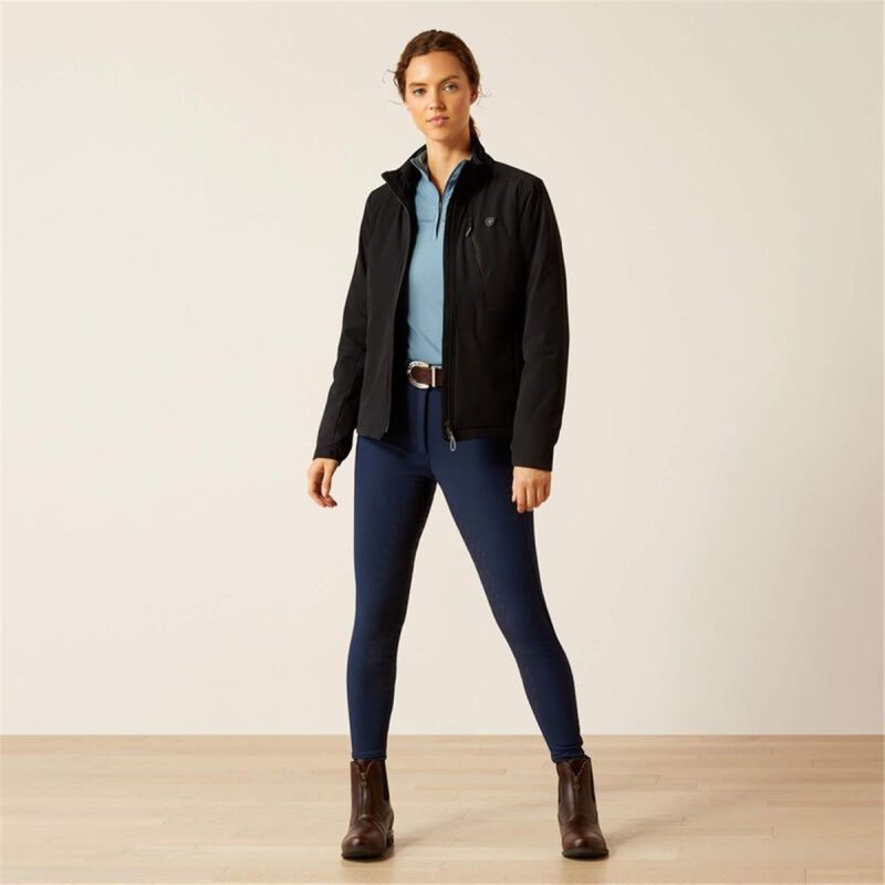 ARIAT WMS RION STRETCHSHELL JKT BLACK - Image 4