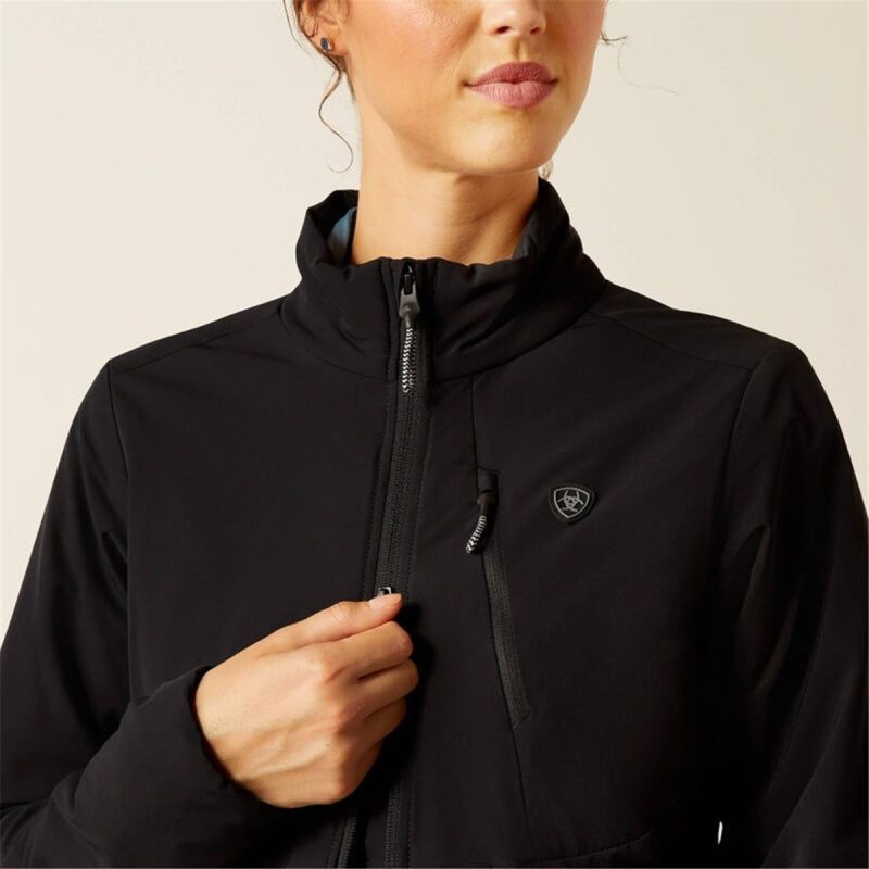 ARIAT WMS RION STRETCHSHELL JKT BLACK - Image 5