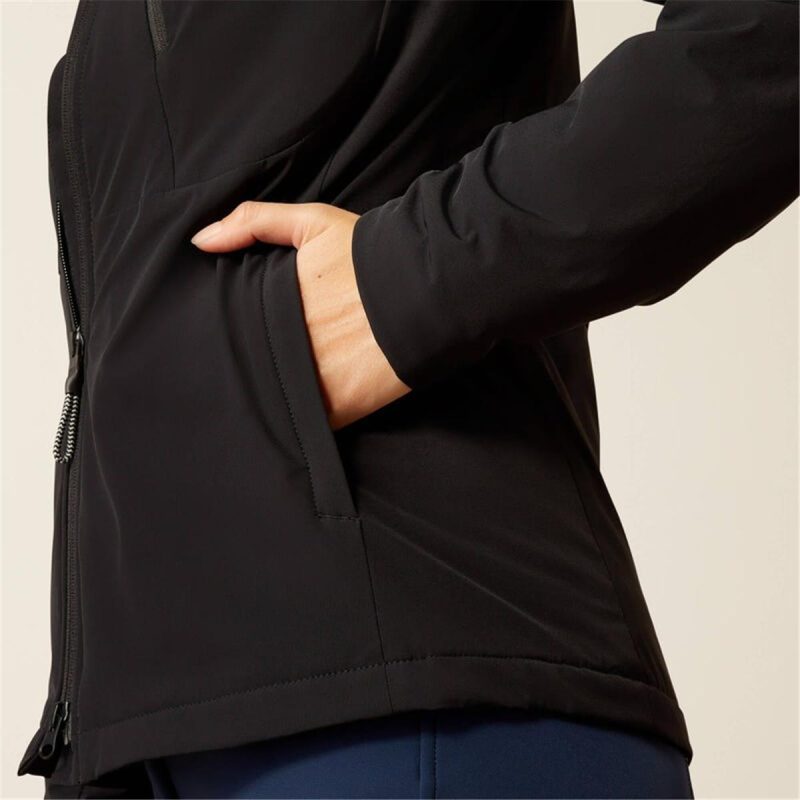 ARIAT WMS RION STRETCHSHELL JKT BLACK - Image 6