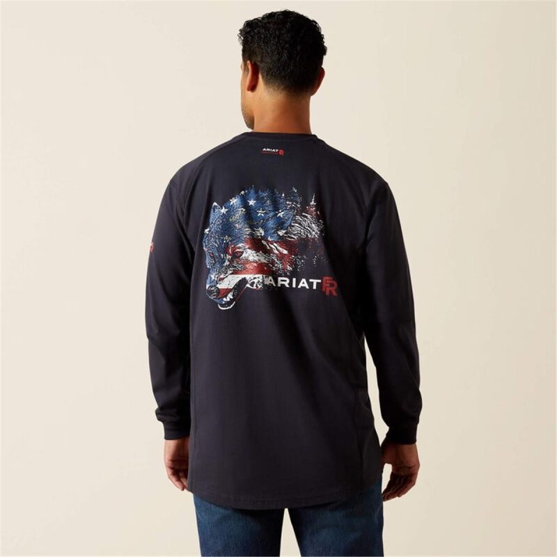 ARIAT BLACK MNS FR AIR ALPHA AMERICA - Image 4
