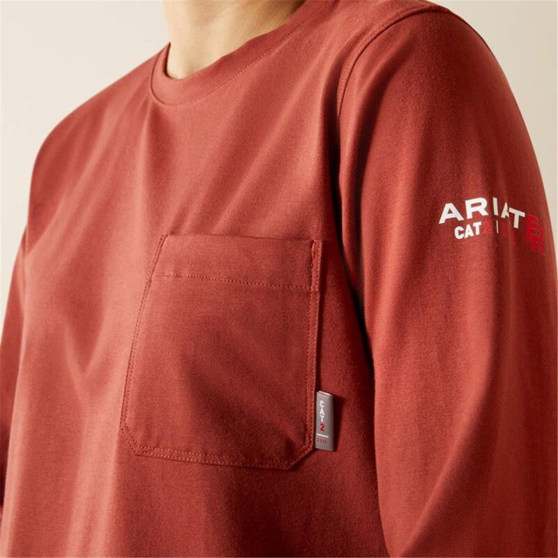 ARIAT BARN RED WMS FR PIMA STRETCH - Image 5