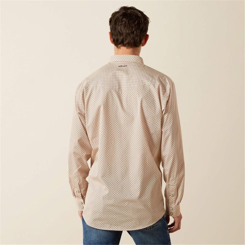 ARIAT OFF WHITE MNS WF EDDIE SNP LS - Image 4