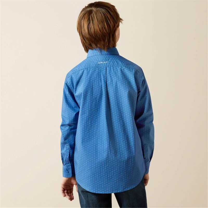 ARIAT ROYAL BLUE BOYS STRATFORD LS - Image 3
