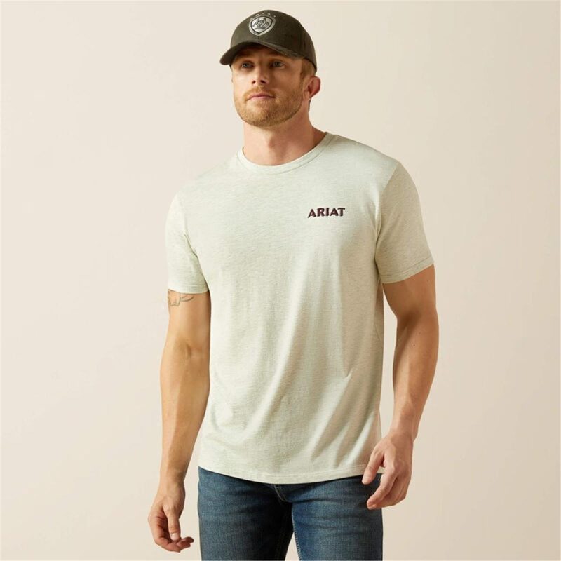 ARIAT OATMEAL HEATHER MNS STRAIGHT - Image 3