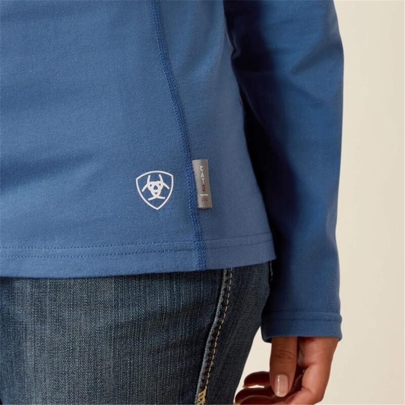 ARIAT MEDIUM BLUE WMS FR AIR CREW LS - Image 6