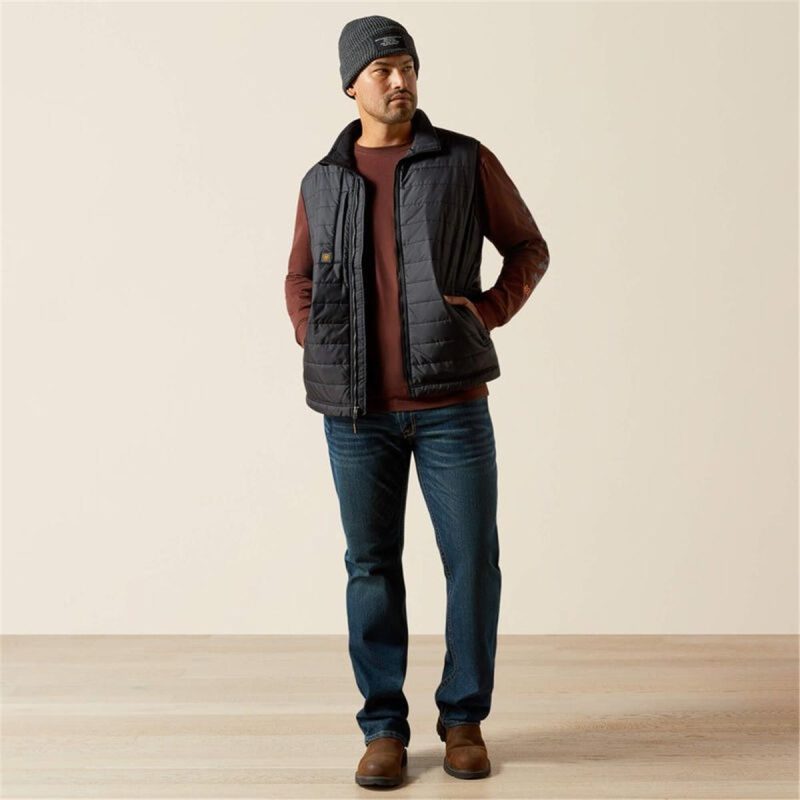 ARIAT BLACK MNS RBR CORDURA RIPSTOP