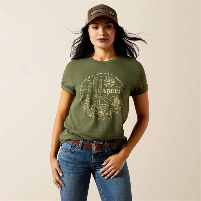 ARIAT OLIVE WMS ARIAT DESERT SNAKES