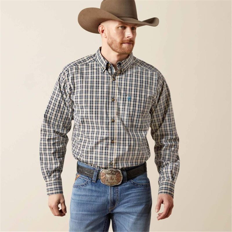 ARIAT BLACK MNS PRO TEX LS  SHIRT