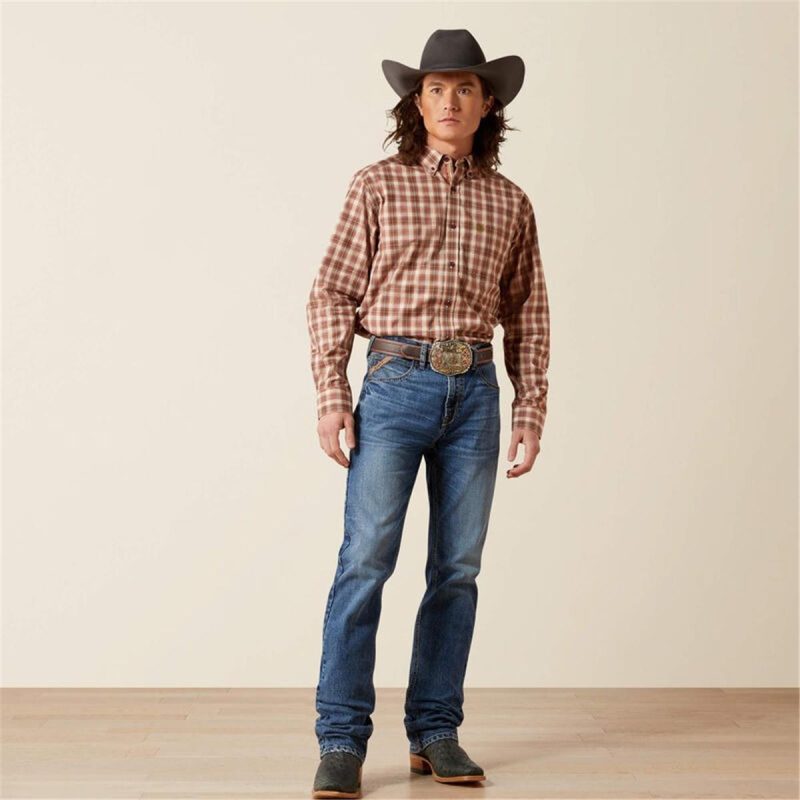 ARIAT DARK RED MNS PRO WILLIES FTD - Image 4