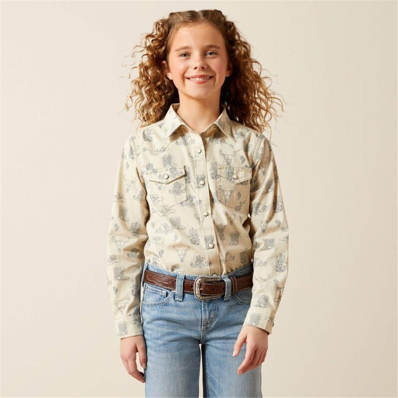 ARIAT DESERTED PRINT GIRLS  MILA SNP