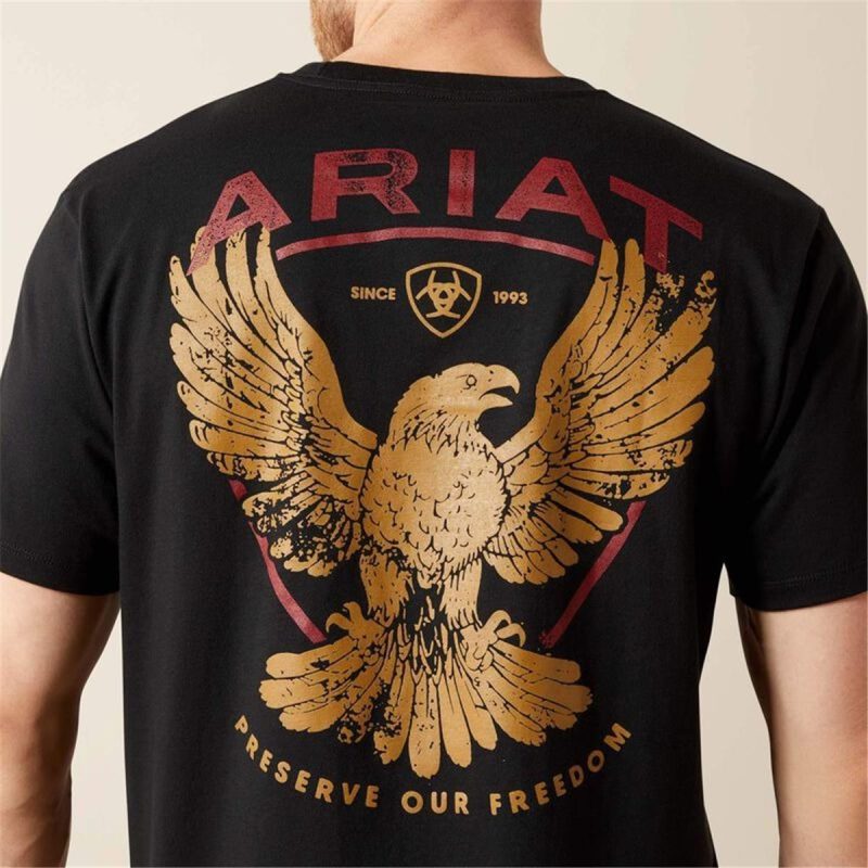 ARIAT BLACK MNS ARIAT RUSTIC EAGLES - Image 6