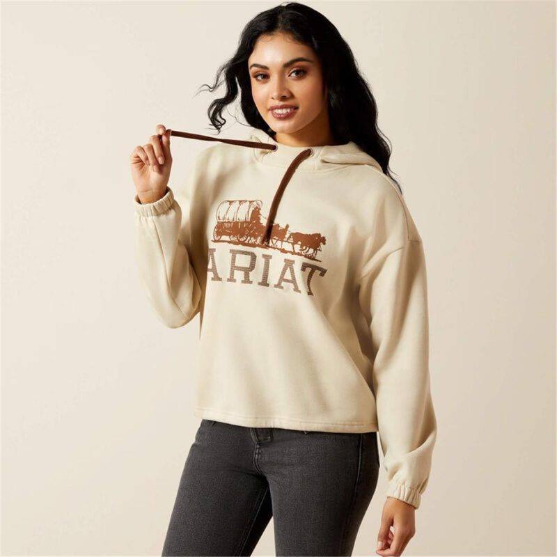 ARIAT OYSTER GREY WMS ESSENTIAL HOOD