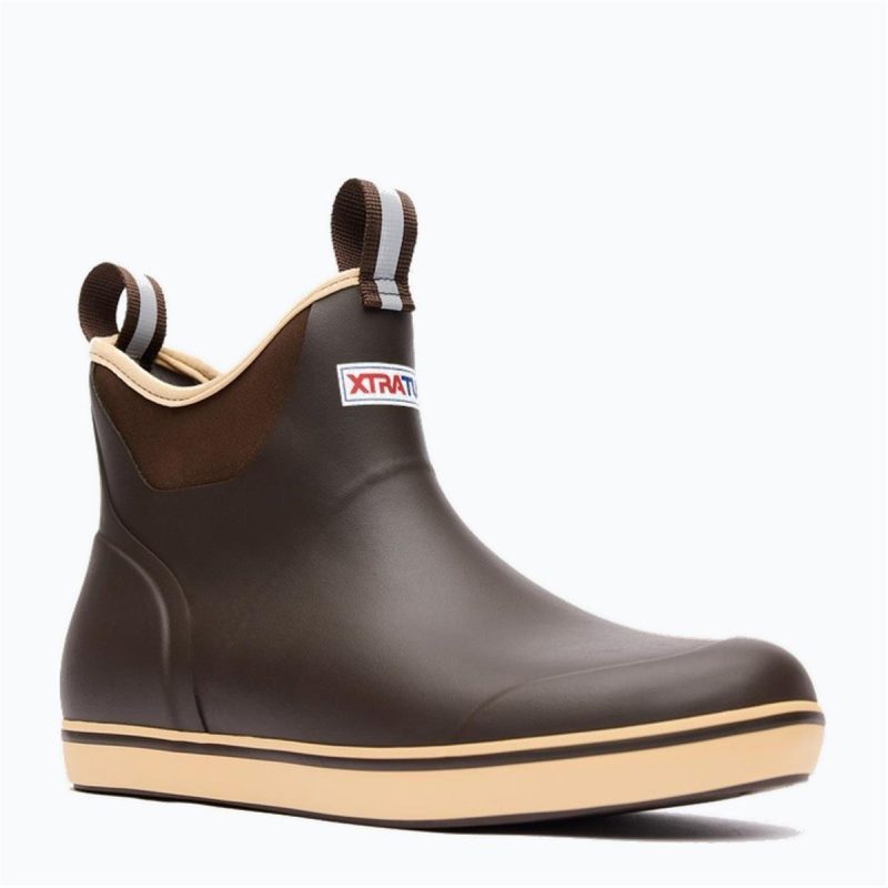 ROCKY BRANDS M-CHOC/TAN ANKLE BT