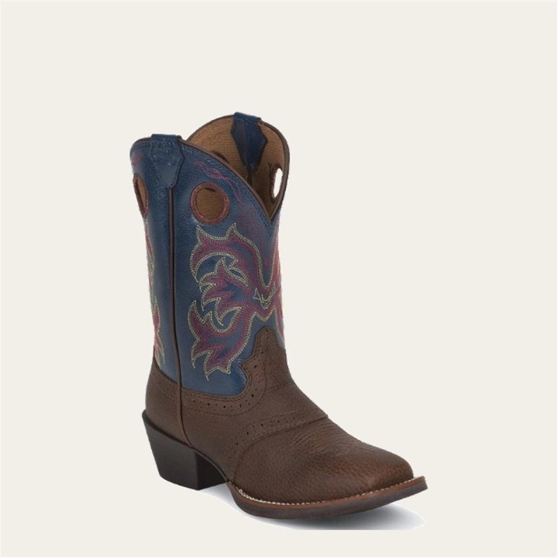 JUSTIN BOOT COMPANY J-205 KID'S STAMPEDE BOOT