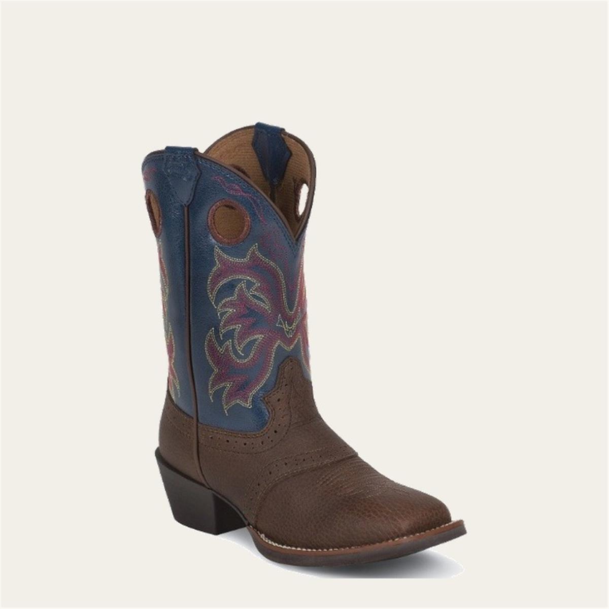 JUSTIN BOOT COMPANY J-205 KID'S STAMPEDE BOOT