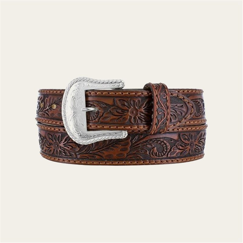 LEEGIN REFINED WESTERN FLORAL BELT