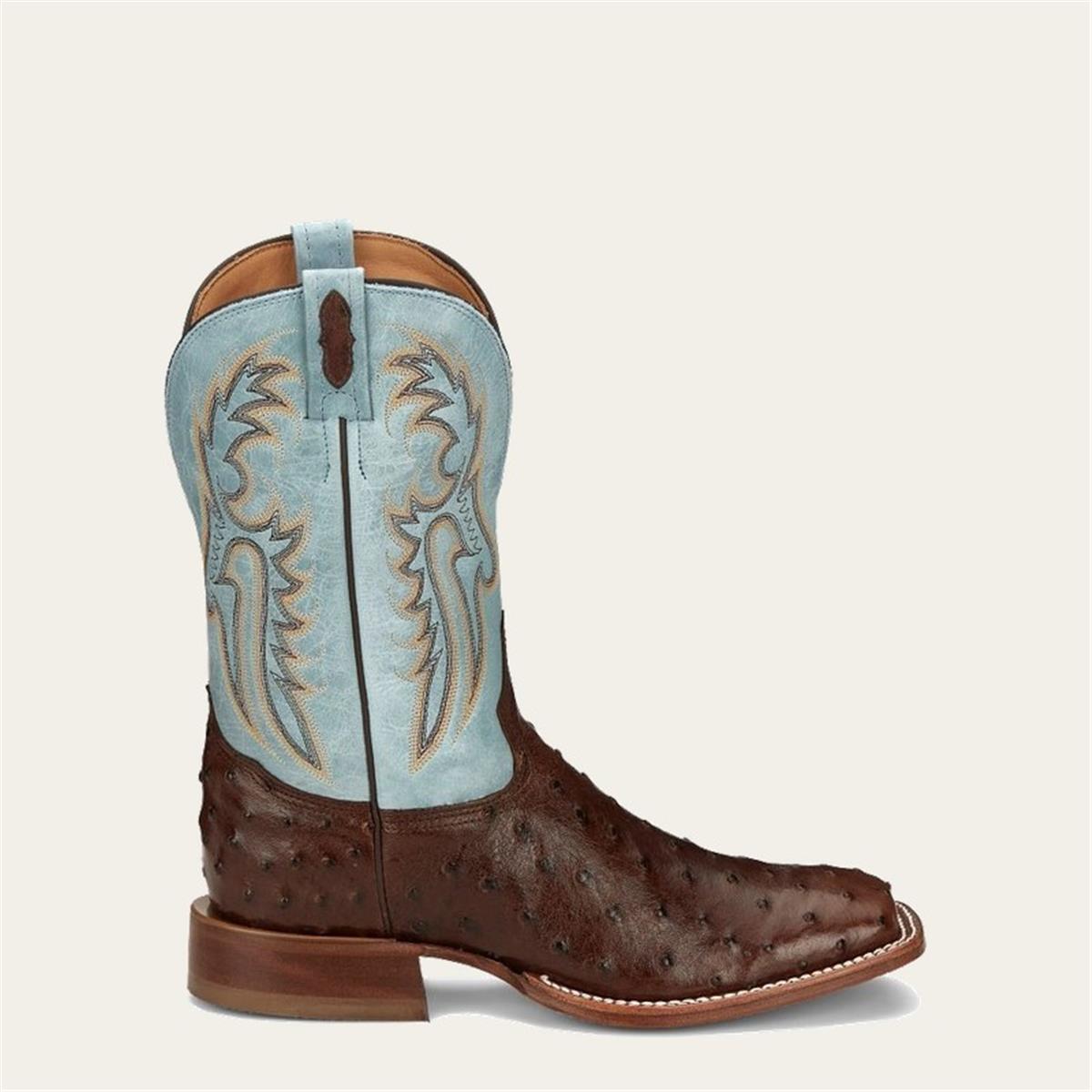 TONY LAMA COMPANY T-35 MEN'S OSTRICH BOOTS - Image 3