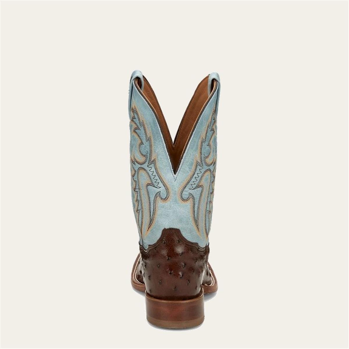 TONY LAMA COMPANY T-35 MEN'S OSTRICH BOOTS - Image 5