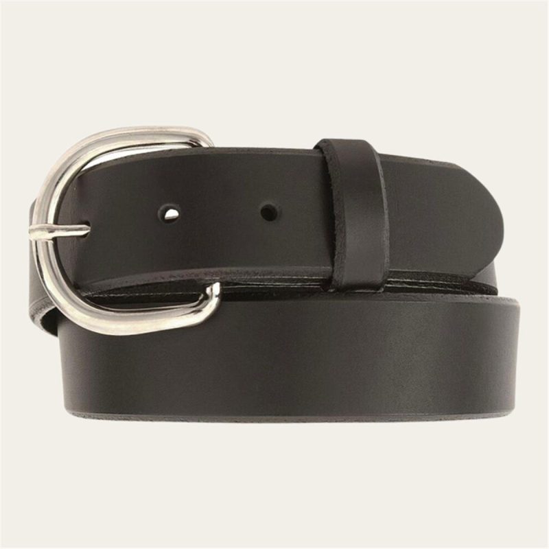 LEEGIN BLACK LEATHER BELT