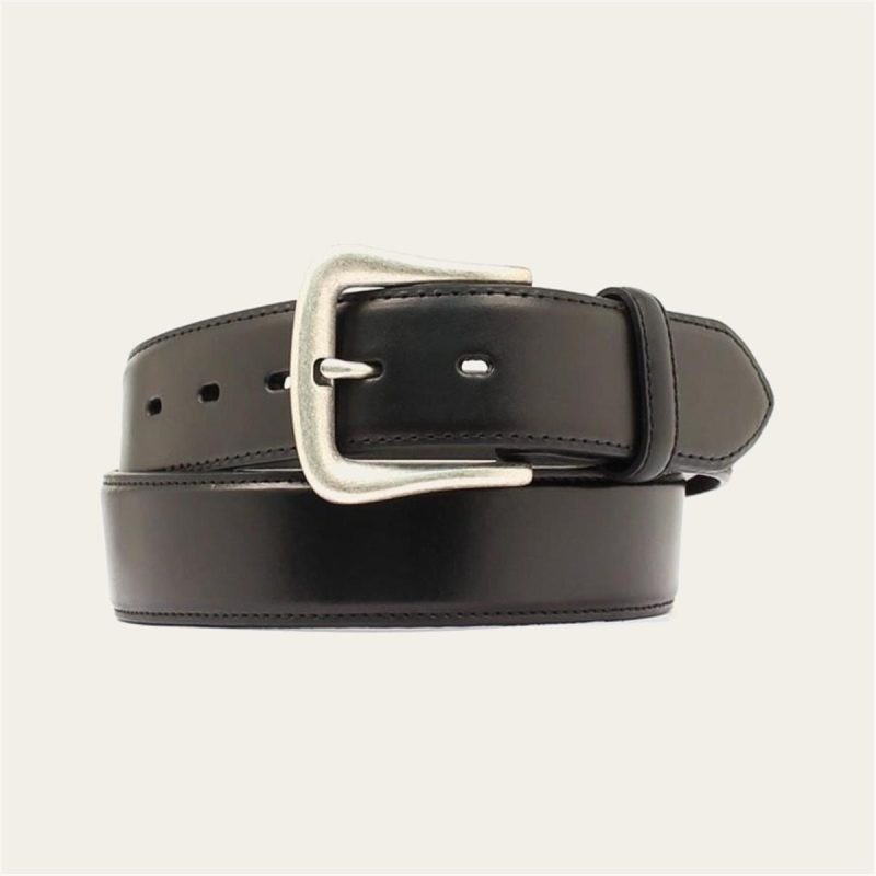 M & F WESTERN PRODUCTS BLACK LEATHER BELT