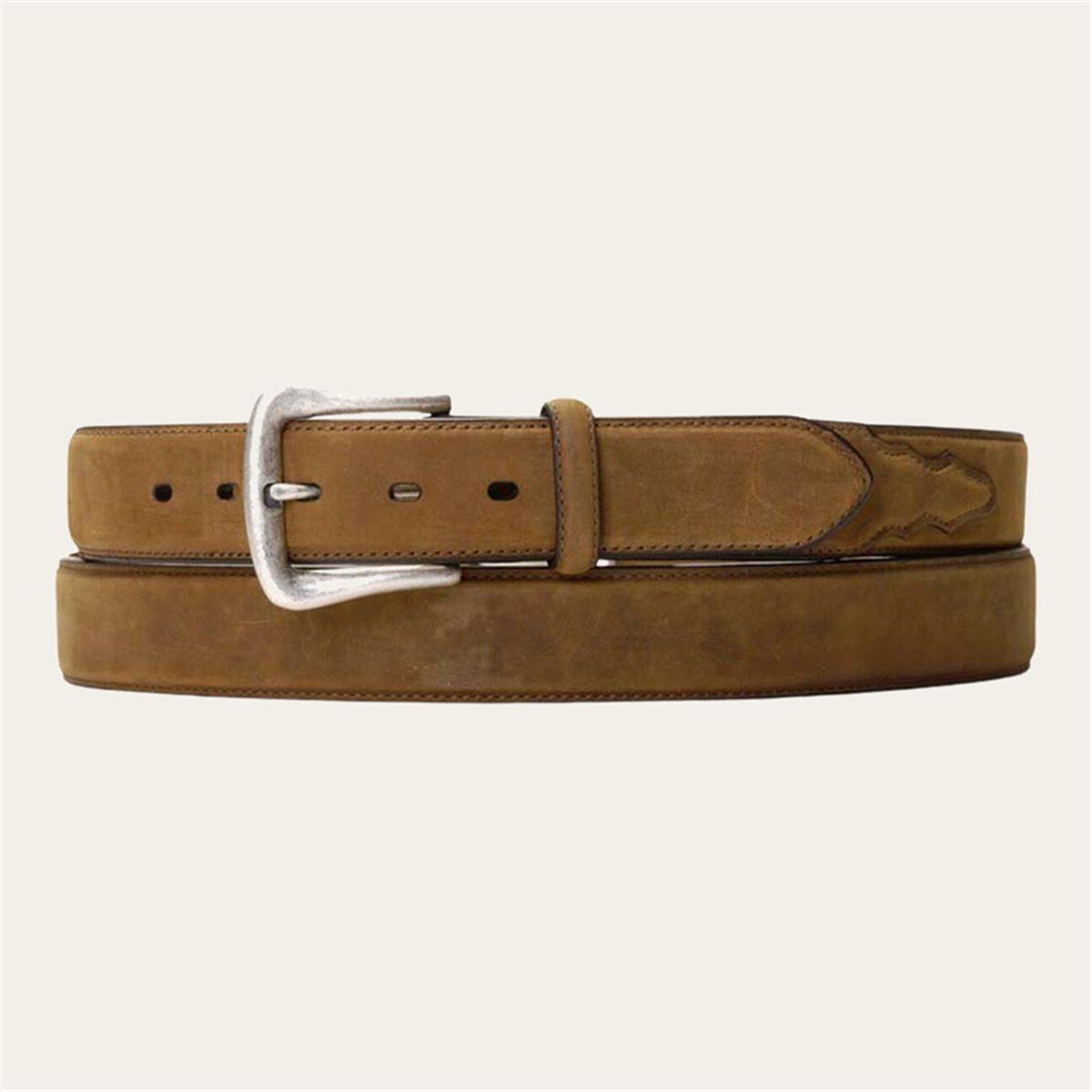 M & F WESTERN PRODUCTS BROWN LEATHER BELT