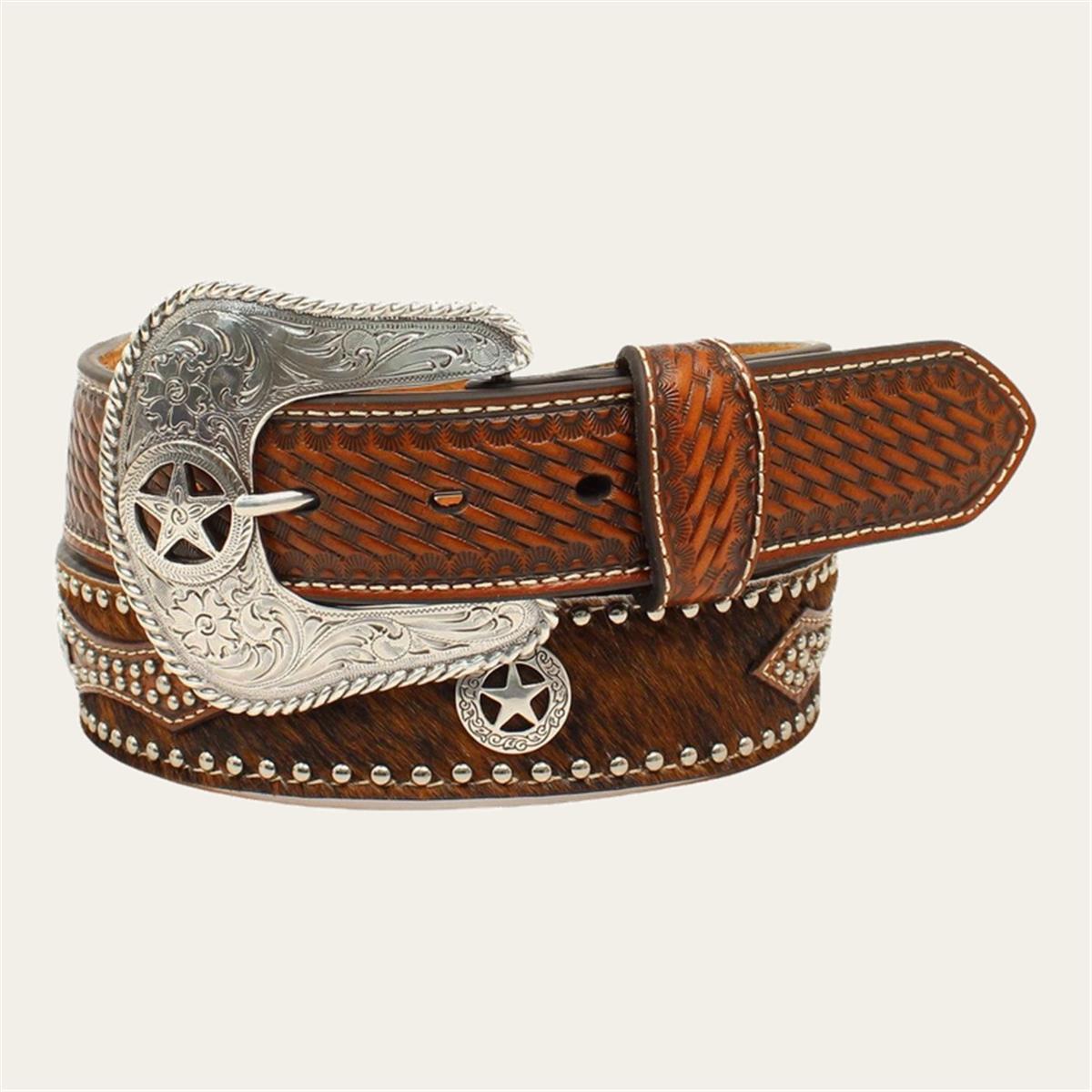 M & F WESTERN PRODUCTS LONESTAR CONCHO BELT