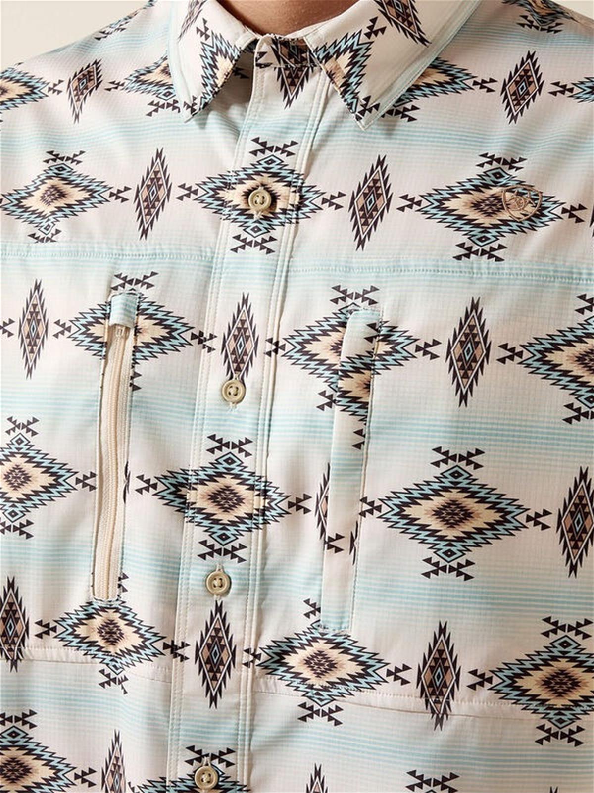 ARIAT MEN'S VENTTEK PERFORMANCE SHIRT - Image 5