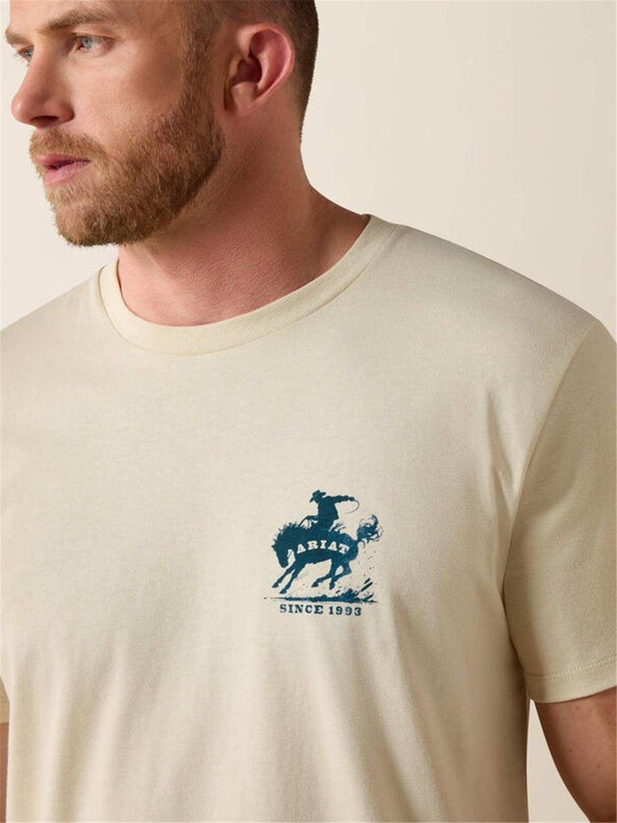 ARIAT MEN'S GRAPHIC SHORT SLEEVE SHIRT - Image 5