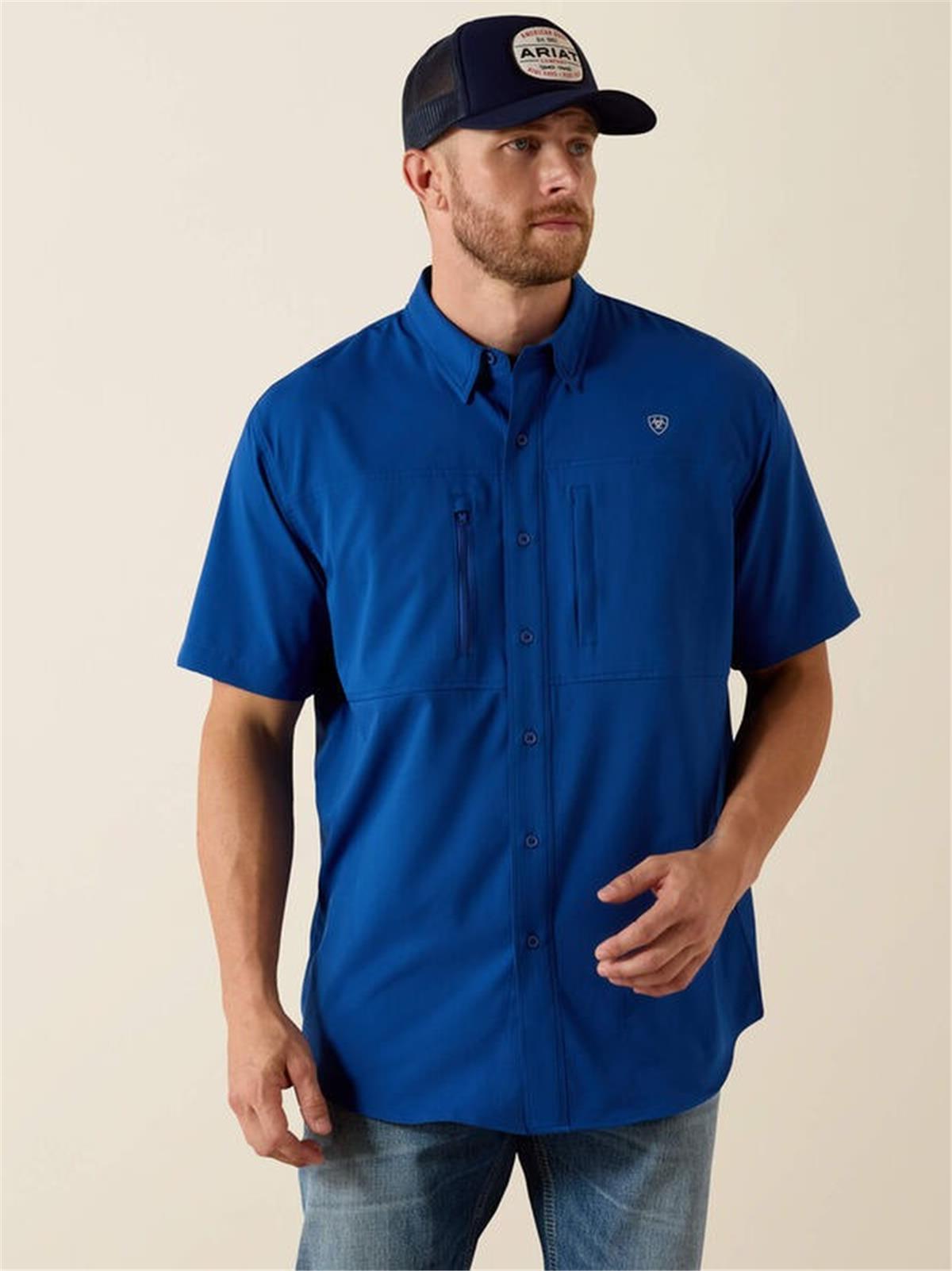 ARIAT MEN'S VentTEK SHORT SLEEVE SHIRT