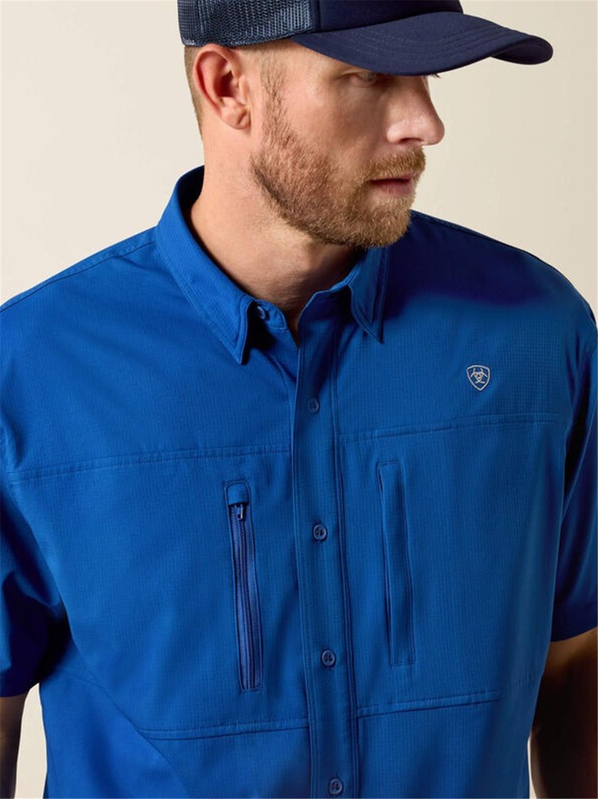 ARIAT MEN'S VentTEK SHORT SLEEVE SHIRT - Image 5