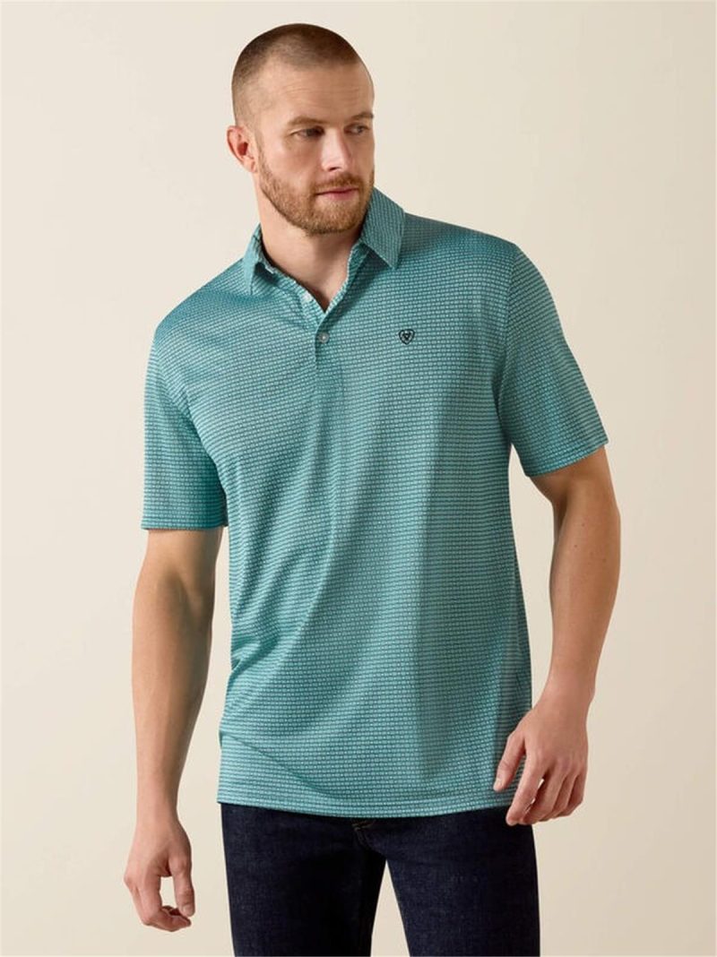 ARIAT MEN'S PERFORMANCE POLO