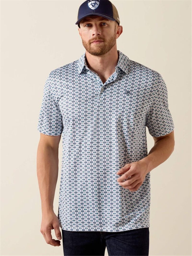 ARIAT MEN'S PERFORMANCE POLO