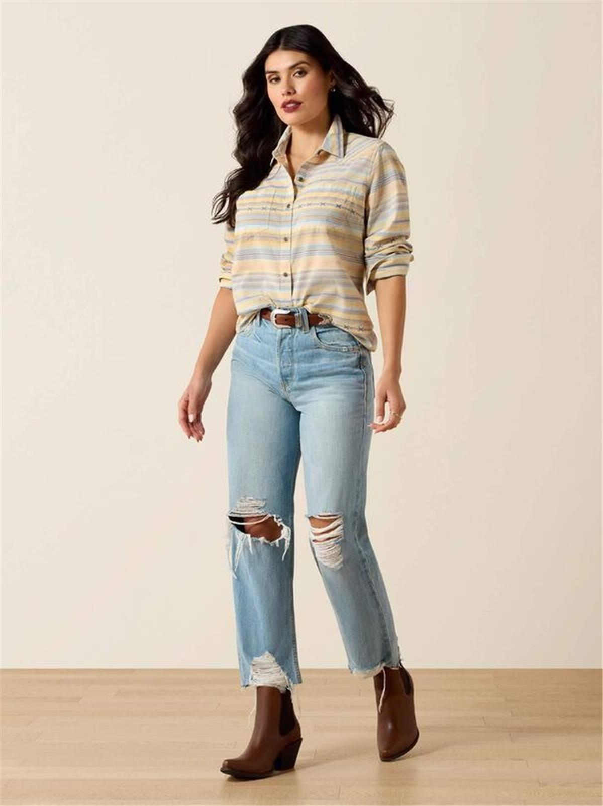 ARIAT WOMEN'S LONG SLEEVE SHIRT - Image 4