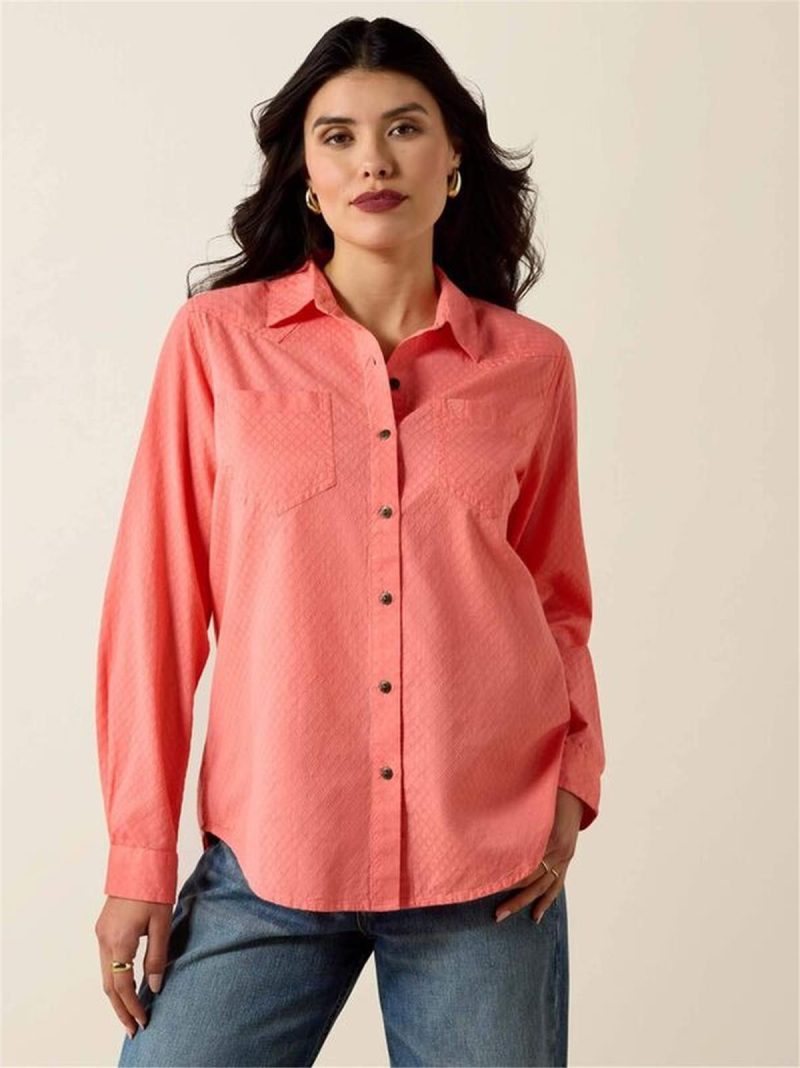 ARIAT WOMEN'S LONG SLEEVE CASUAL SHIRT