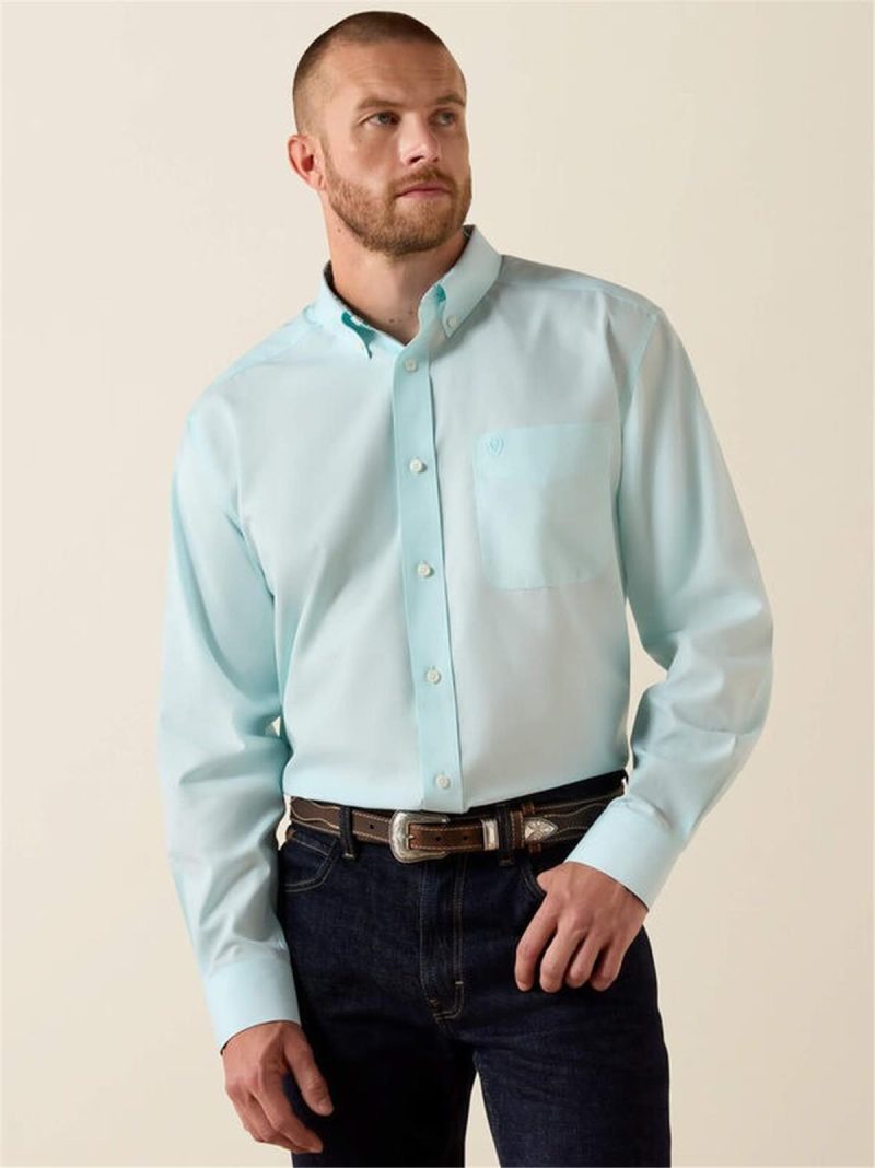 ARIAT MEN'S WF LONG SLEEVE BUTTON DOWN SHIRT