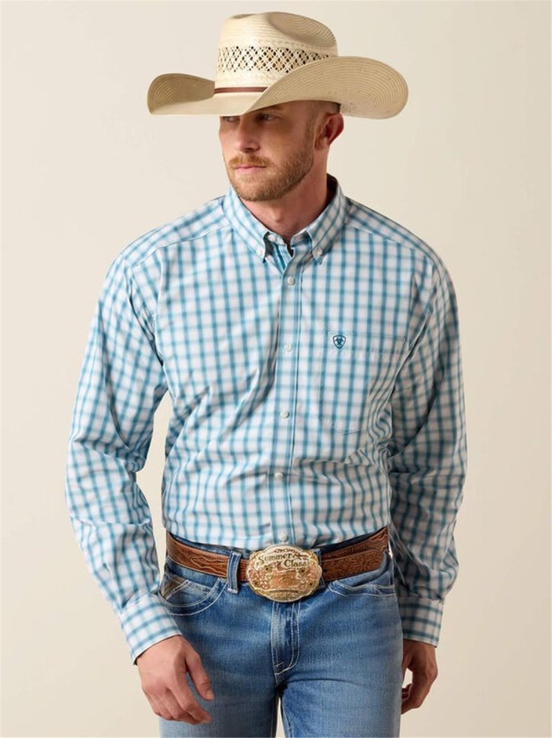 ARIAT MEN'S PRO SERIES BUTTON-DOWN WESTERN SHIRT