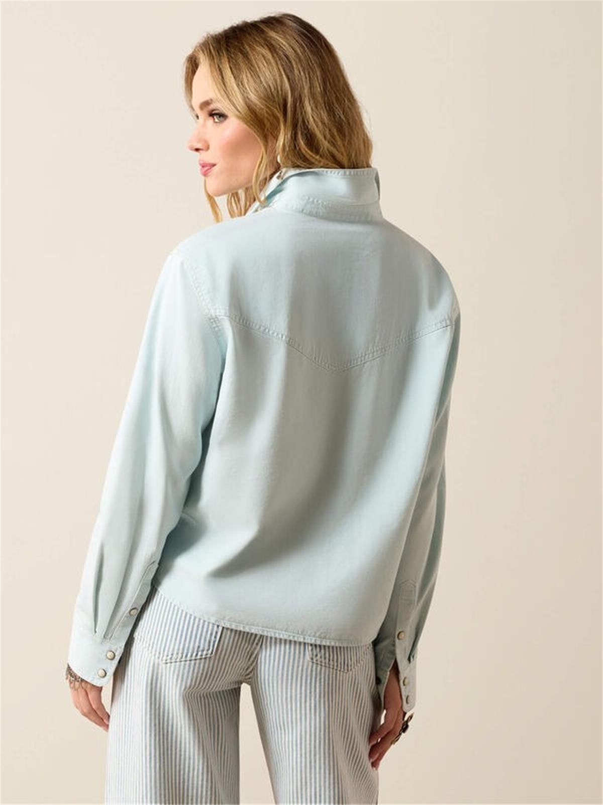 ARIAT WOMEN'S WESTERN SNAP SHIRT - Image 3