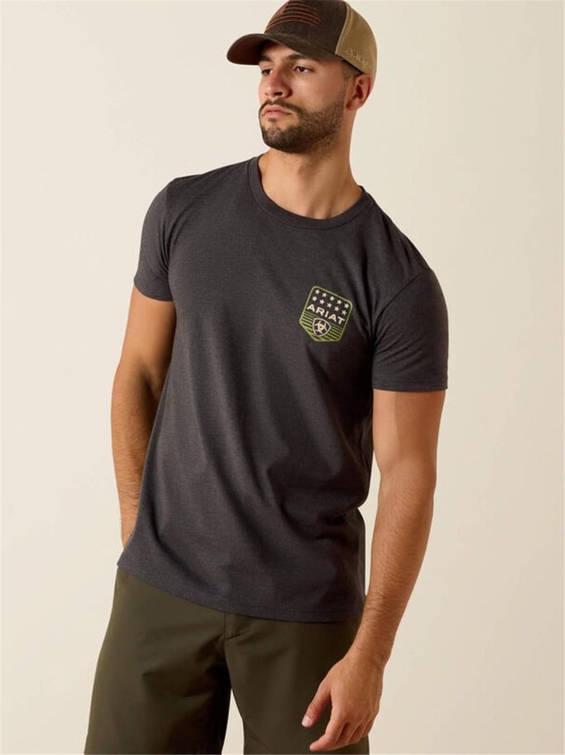 ARIAT MEN'S GRAPHIC SHORT SLEEVE SHIRT