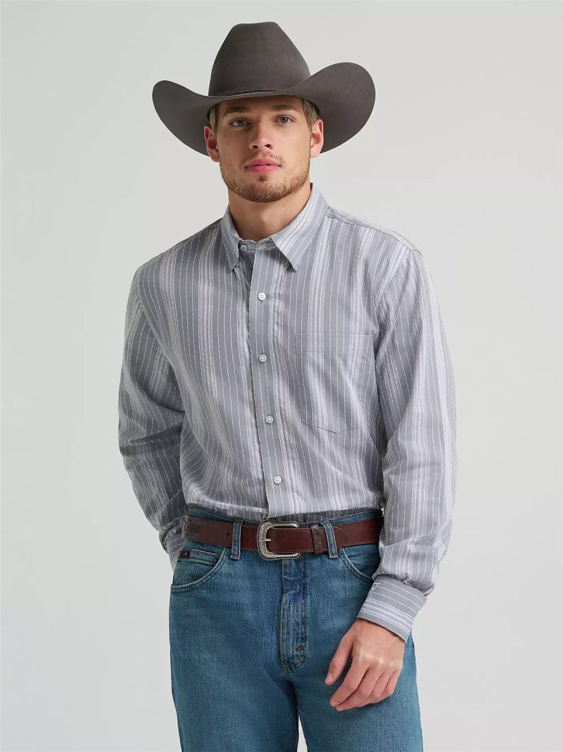 WRANGLER MEN'S CODY JOHNSON BUTTON DOWN SHIRT