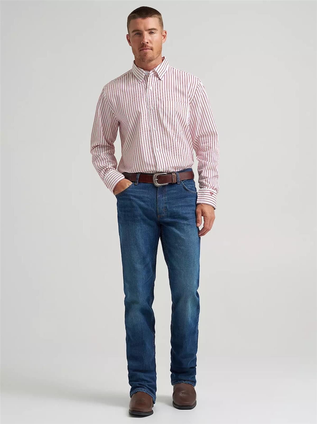 WRANGLER MEN'S CODY JOHNSON LONG SLEEVE SHIRT - Image 4