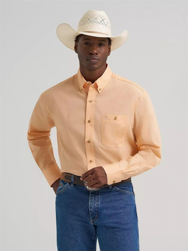 WRANGLER MEN'S GEORGE STRAIT LONG SLEEVE SHIRT