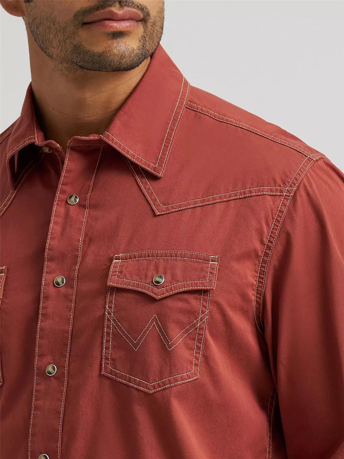 WRANGLER MEN'S RETRO WESTERN SNAP SHIRT - Image 5