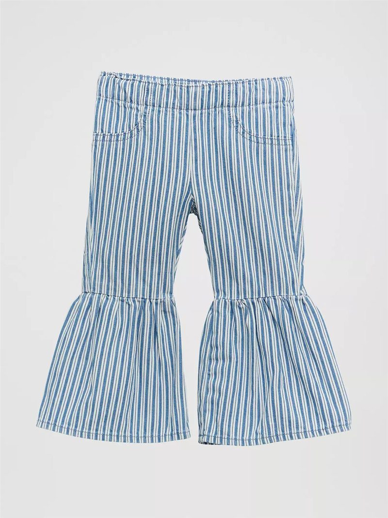 WRANGLER GIRLS' RUFFLE FLARE JEAN